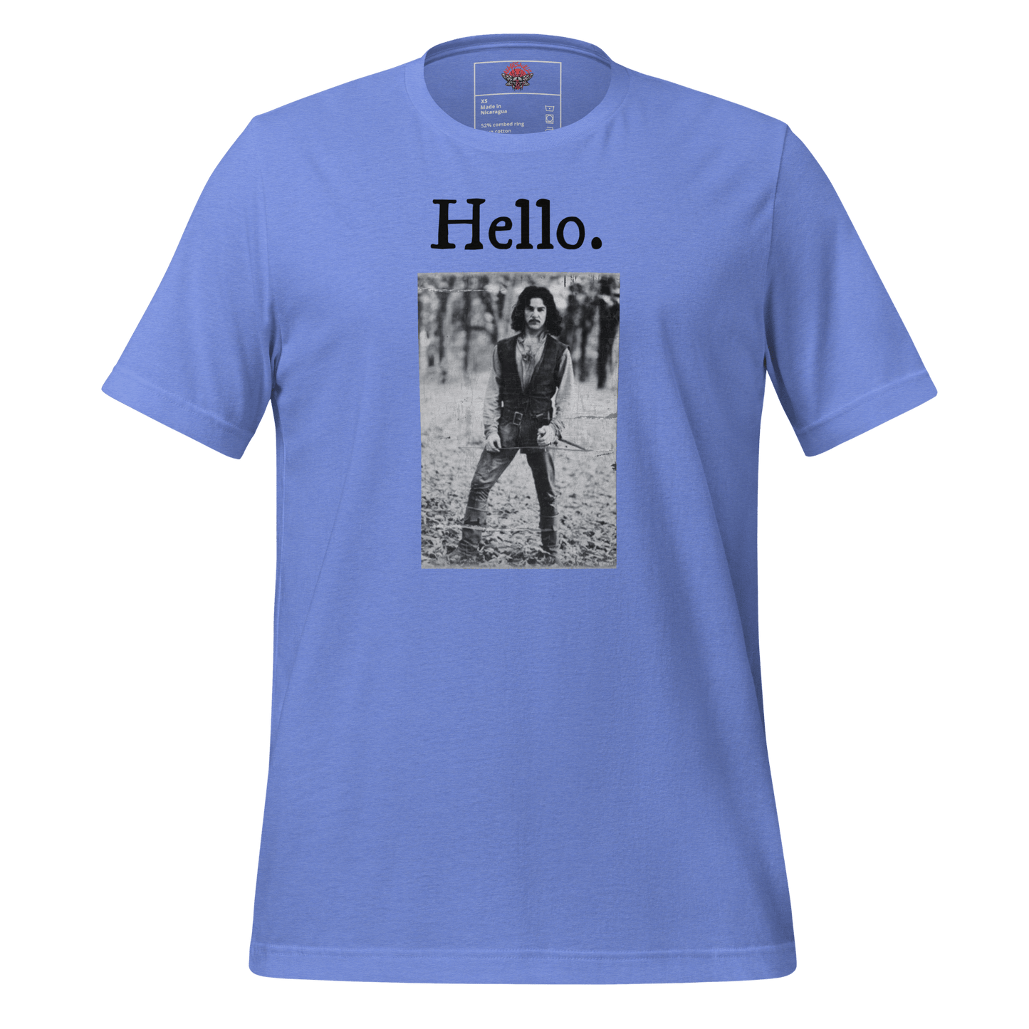 Hello - Unisex Cotton Tee - shirt - Short Sleeve - T-shirt - Numbskullz