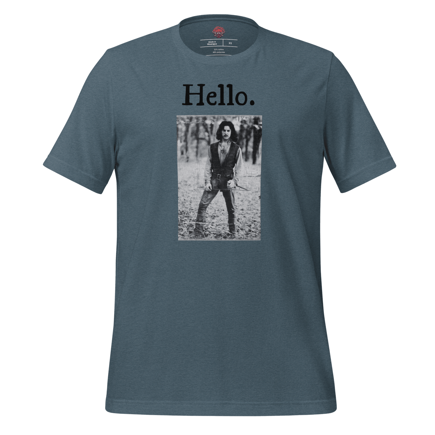 Hello - Unisex Cotton Tee - shirt - Short Sleeve - T-shirt - Numbskullz