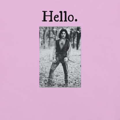Hello - Unisex Cotton Tee - shirt - Short Sleeve - T-shirt - Numbskullz