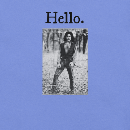 Hello - Unisex Cotton Tee - shirt - Short Sleeve - T-shirt - Numbskullz