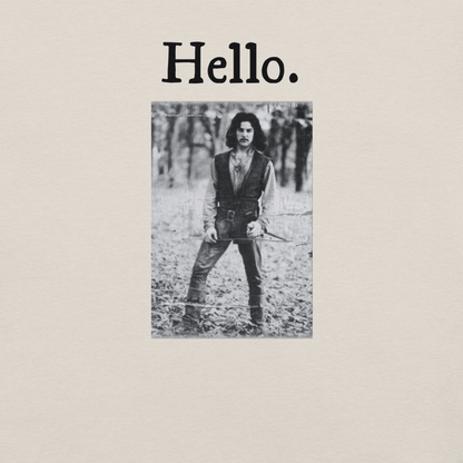 Hello - Unisex Cotton Tee - shirt - Short Sleeve - T-shirt - Numbskullz