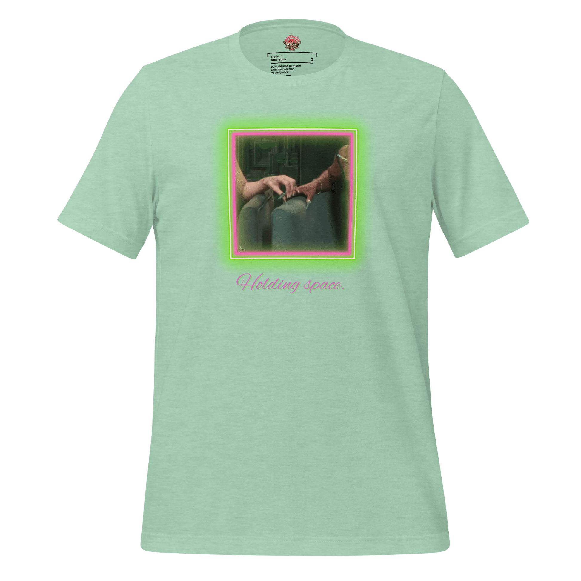 Holding Space - Unisex Cotton Tee - shirt - Short Sleeve - T-shirt - Numbskullz