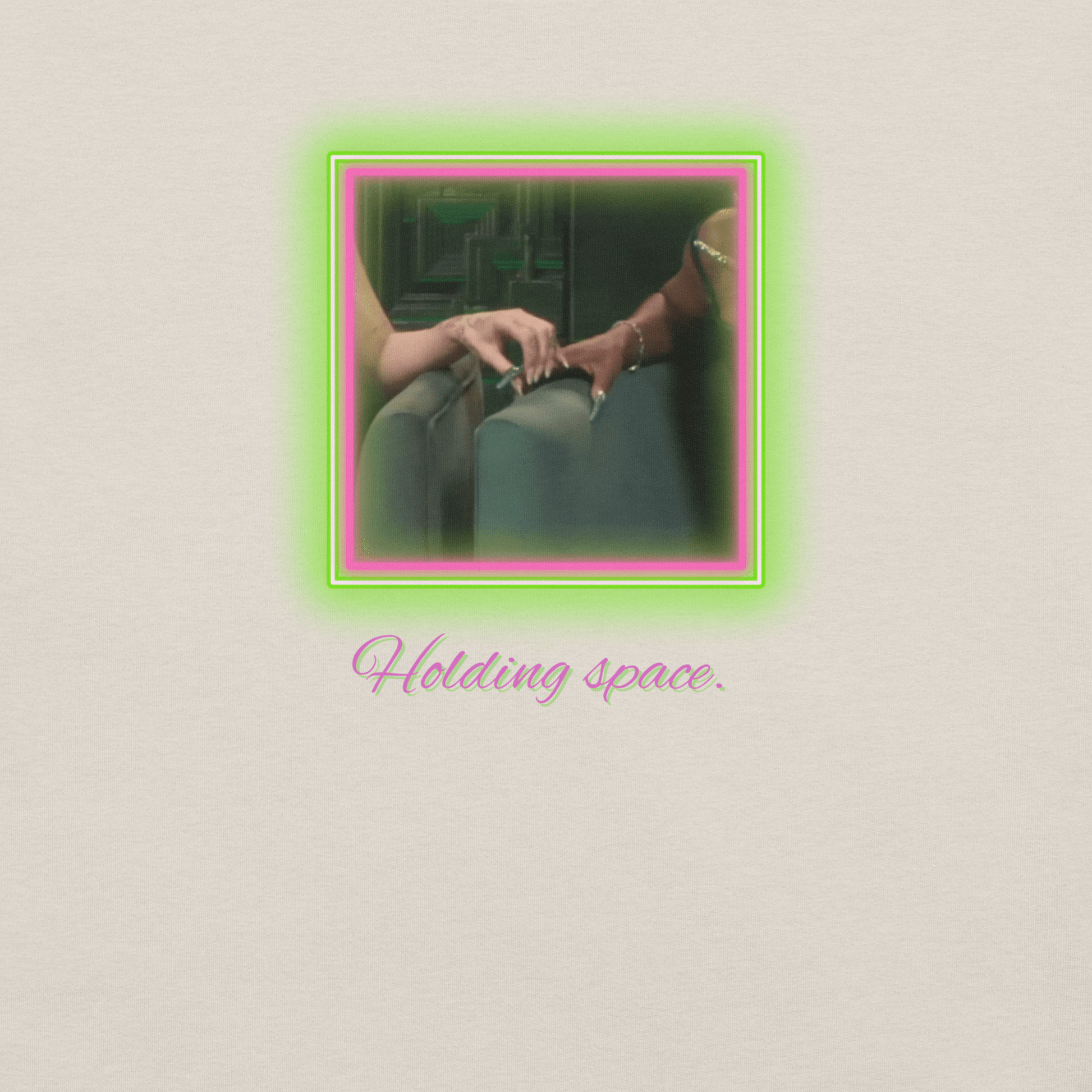 Holding Space - Unisex Cotton Tee - shirt - Short Sleeve - T-shirt - Numbskullz