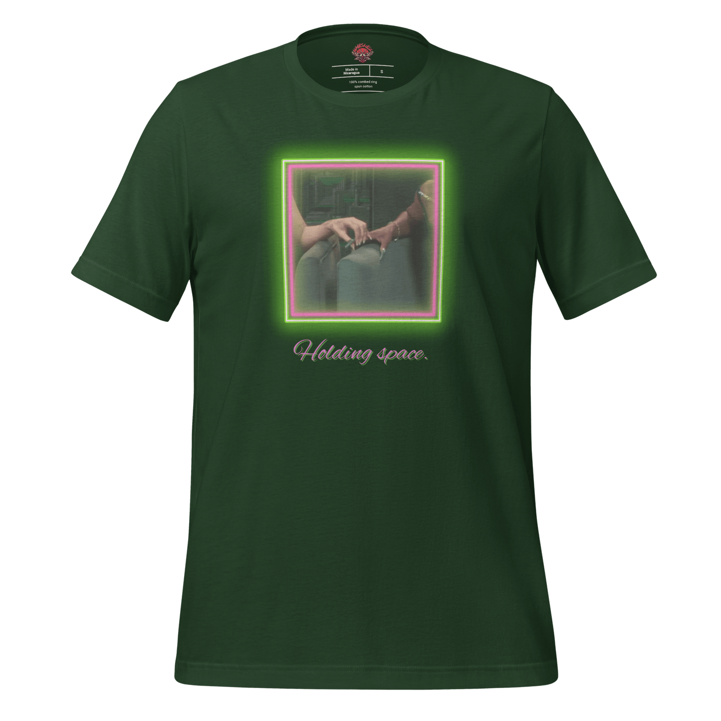 Holding Space - Unisex Cotton Tee - shirt - Short Sleeve - T-shirt - Numbskullz