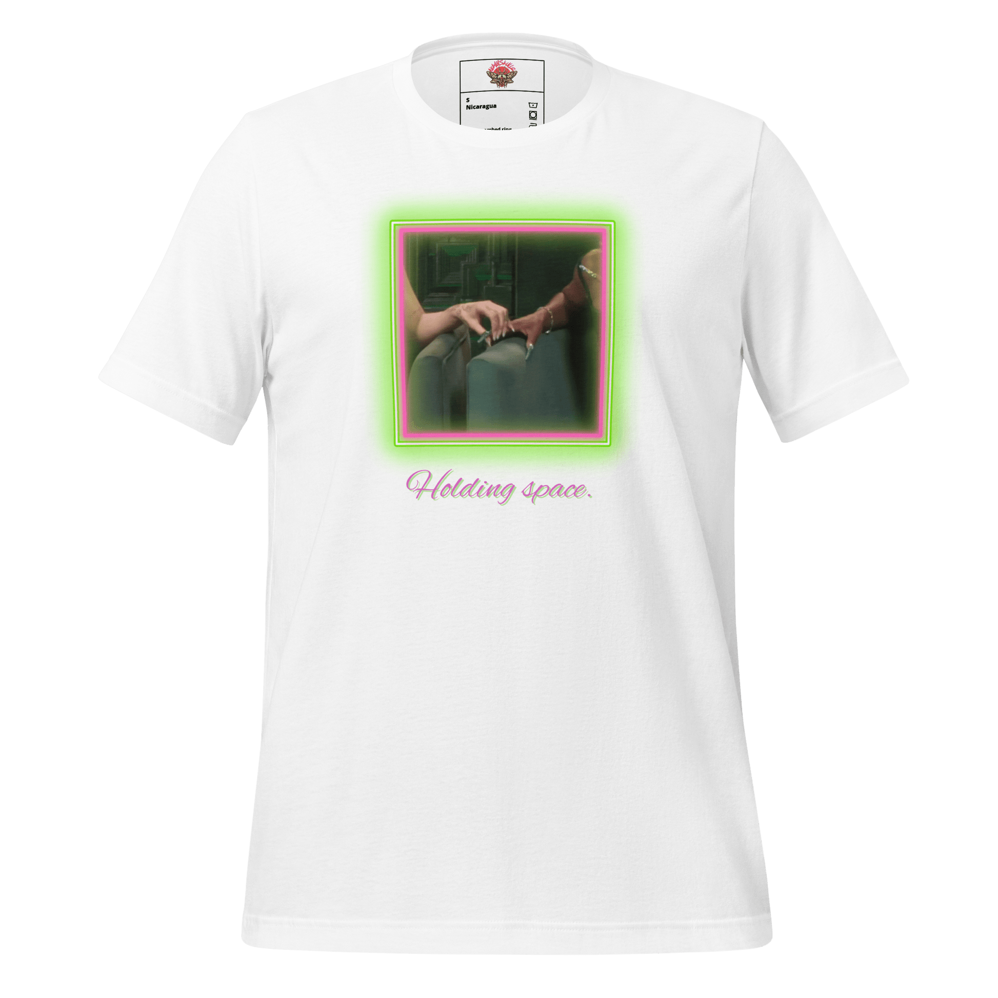 Holding Space - Unisex Cotton Tee - shirt - Short Sleeve - T-shirt - Numbskullz