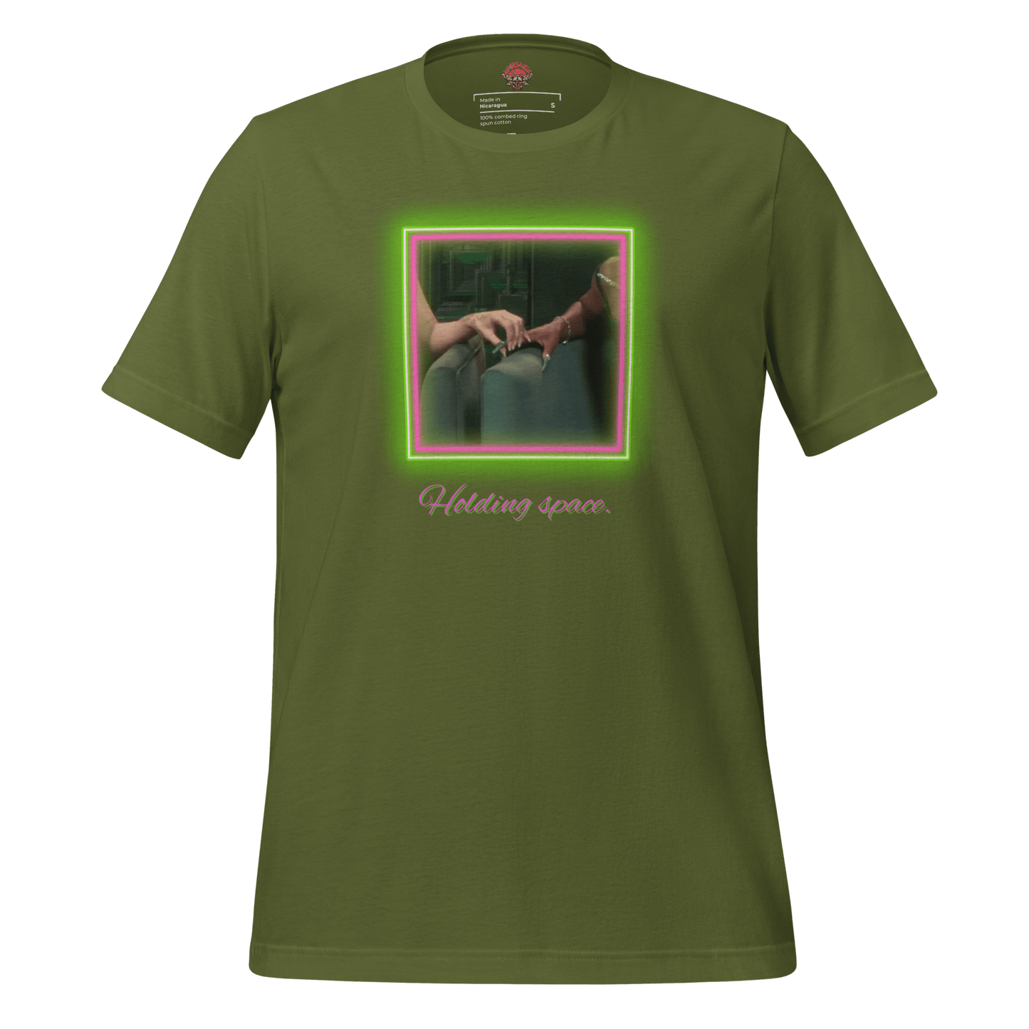 Holding Space - Unisex Cotton Tee - shirt - Short Sleeve - T-shirt - Numbskullz