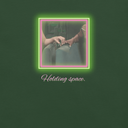 Holding Space - Unisex Cotton Tee - shirt - Short Sleeve - T-shirt - Numbskullz