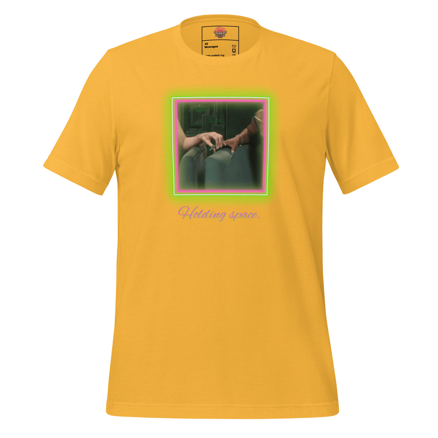 Holding Space - Unisex Cotton Tee - shirt - Short Sleeve - T-shirt - Numbskullz