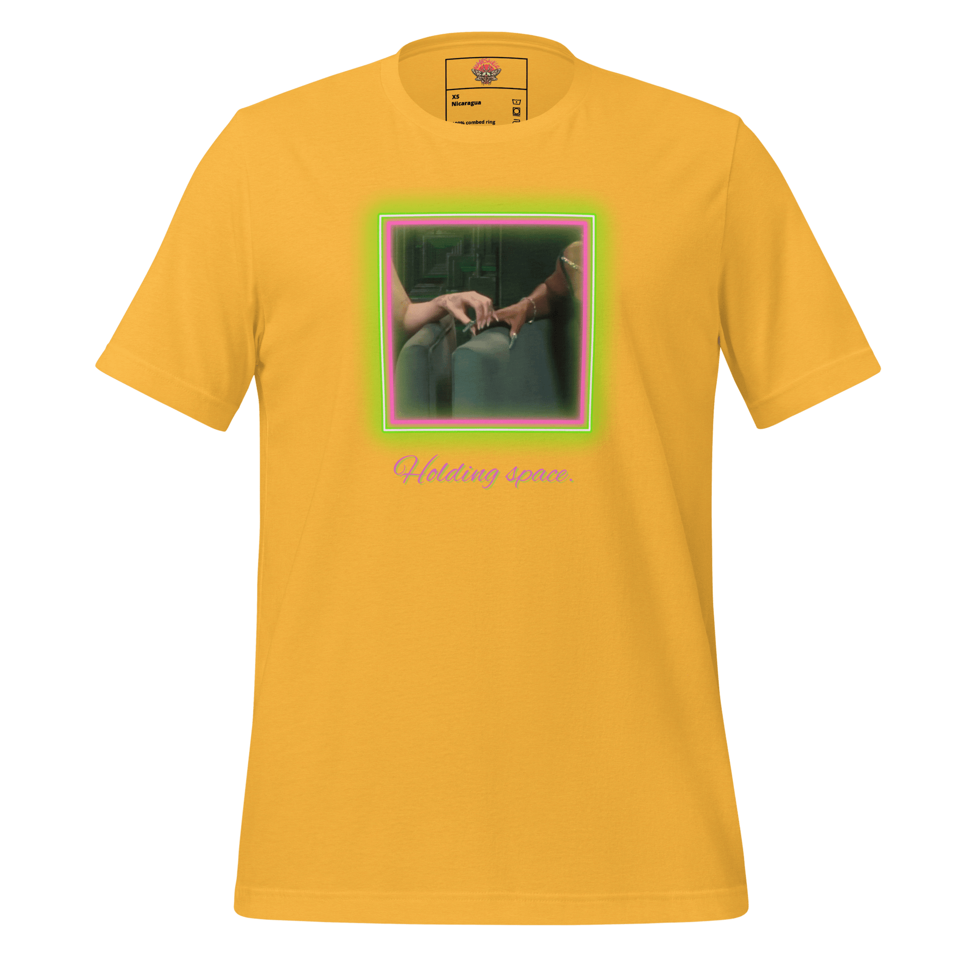 Holding Space - Unisex Cotton Tee - shirt - Short Sleeve - T-shirt - Numbskullz