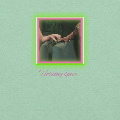 Holding Space - Unisex Cotton Tee - shirt - Short Sleeve - T-shirt - Numbskullz