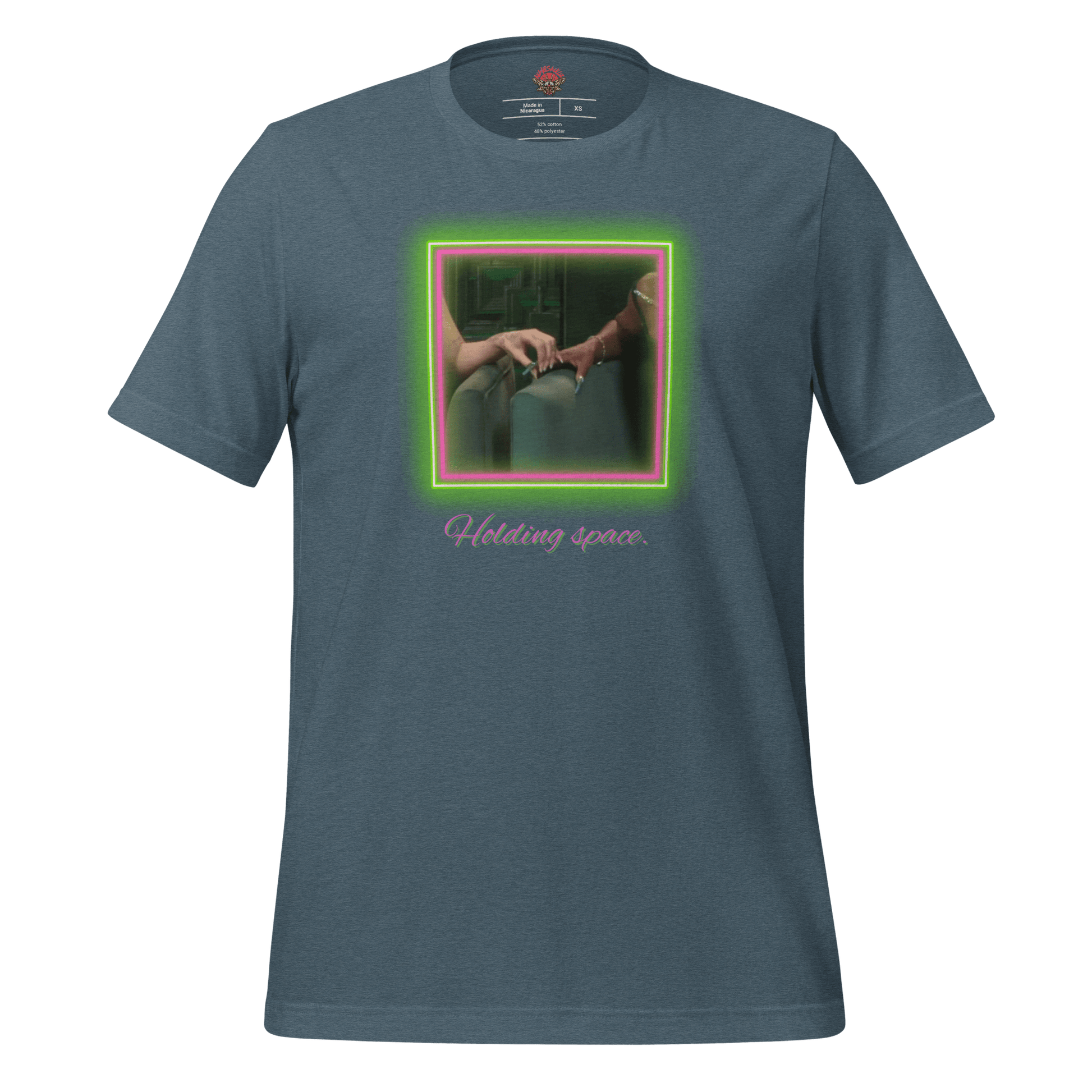 Holding Space - Unisex Cotton Tee - shirt - Short Sleeve - T-shirt - Numbskullz