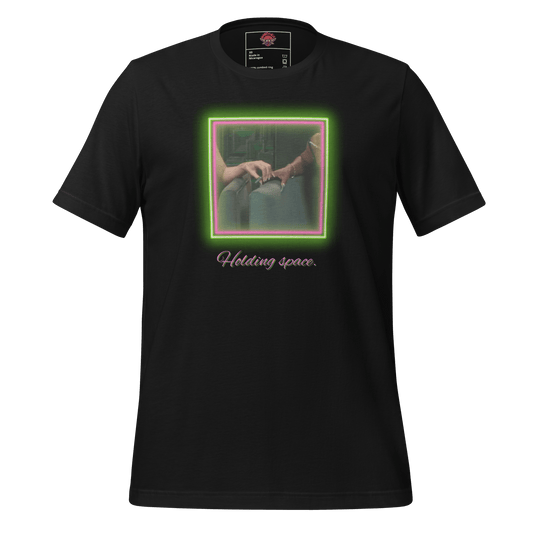Holding Space - Unisex Cotton Tee - shirt - Short Sleeve - T-shirt - Numbskullz