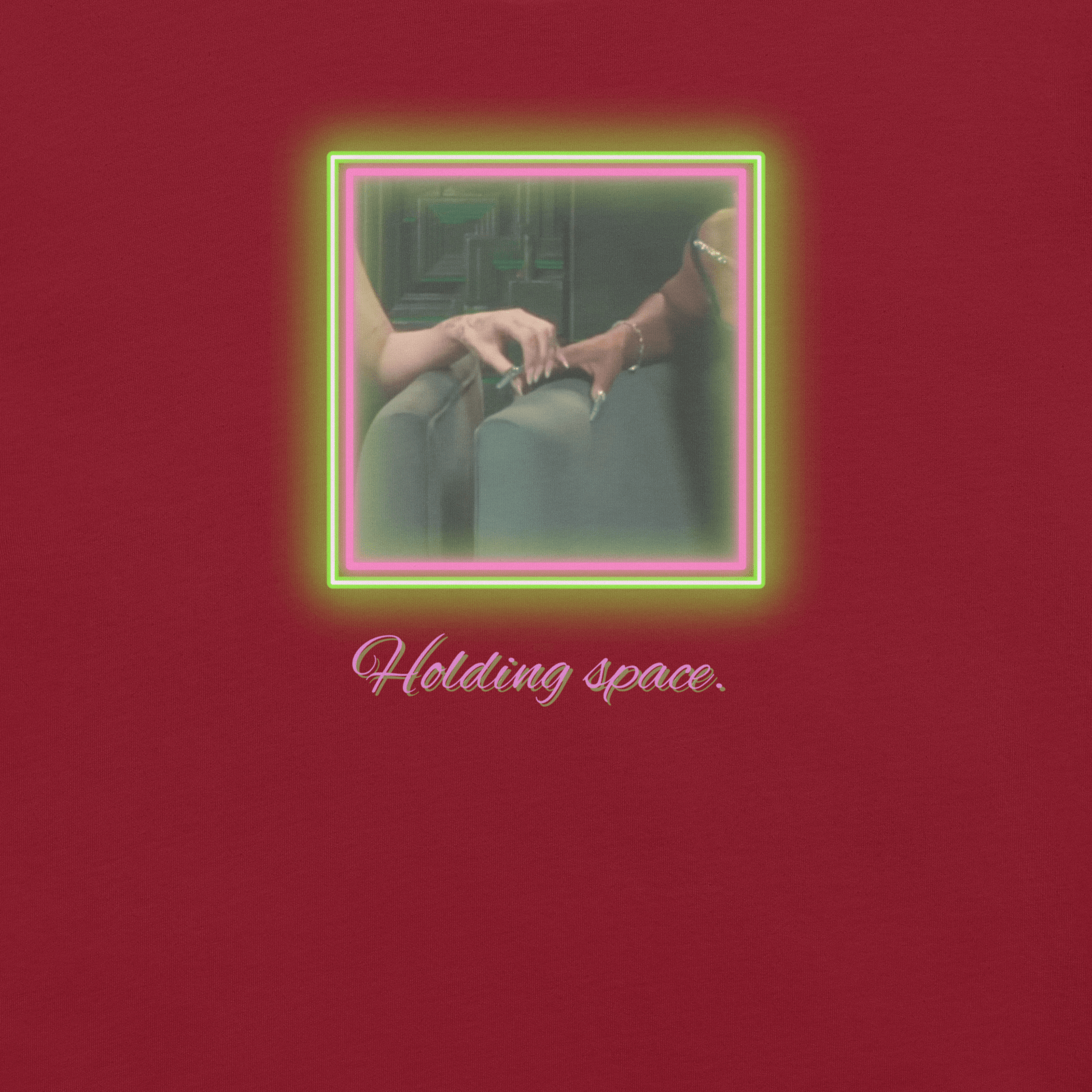 Holding Space - Unisex Cotton Tee - shirt - Short Sleeve - T-shirt - Numbskullz