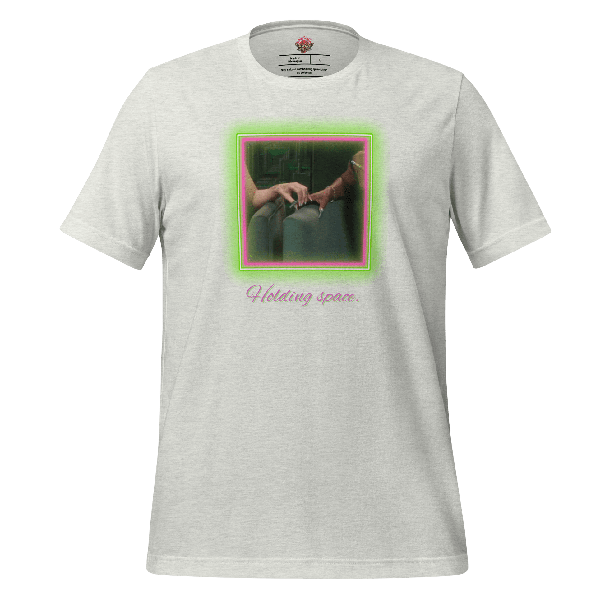 Holding Space - Unisex Cotton Tee - shirt - Short Sleeve - T-shirt - Numbskullz