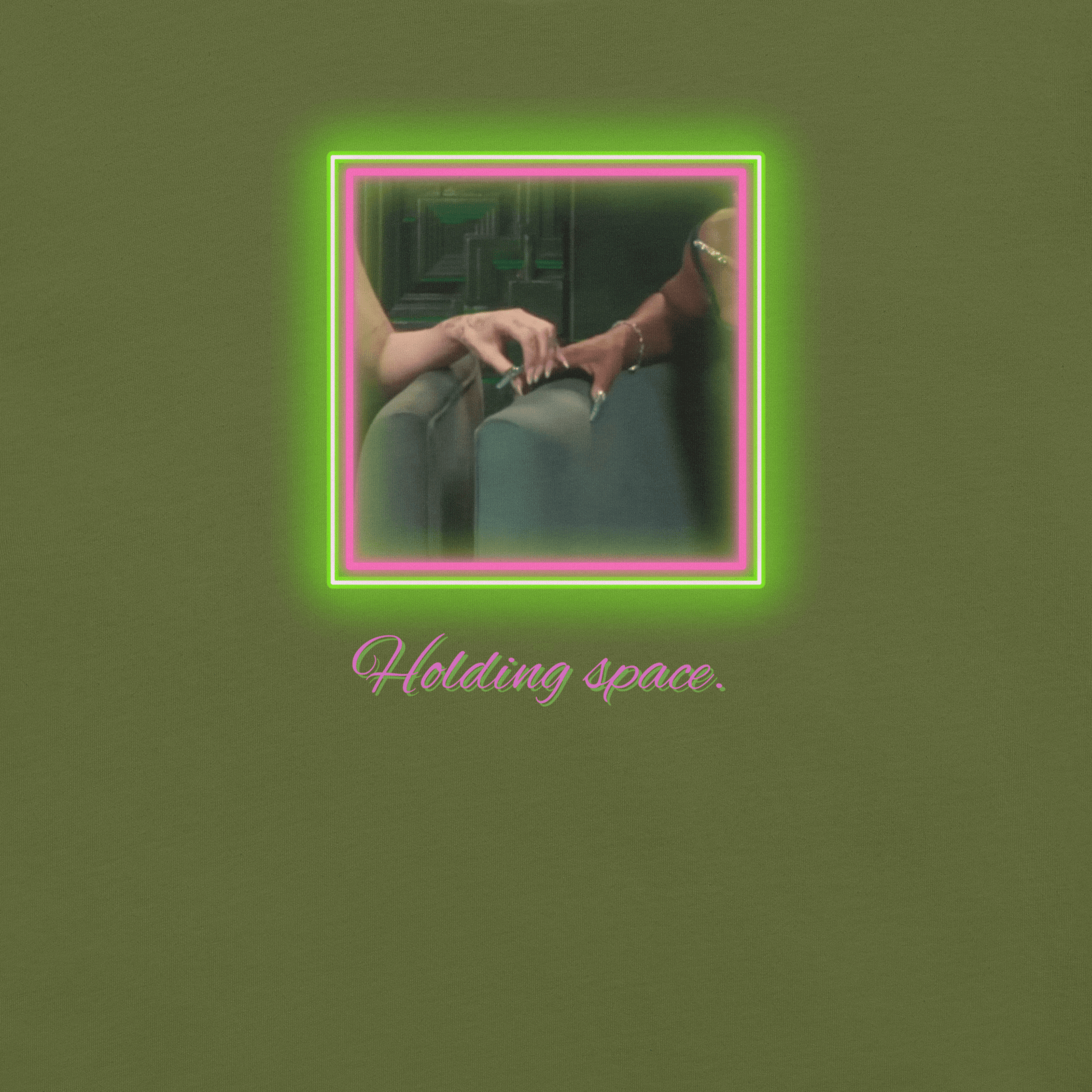 Holding Space - Unisex Cotton Tee - shirt - Short Sleeve - T-shirt - Numbskullz