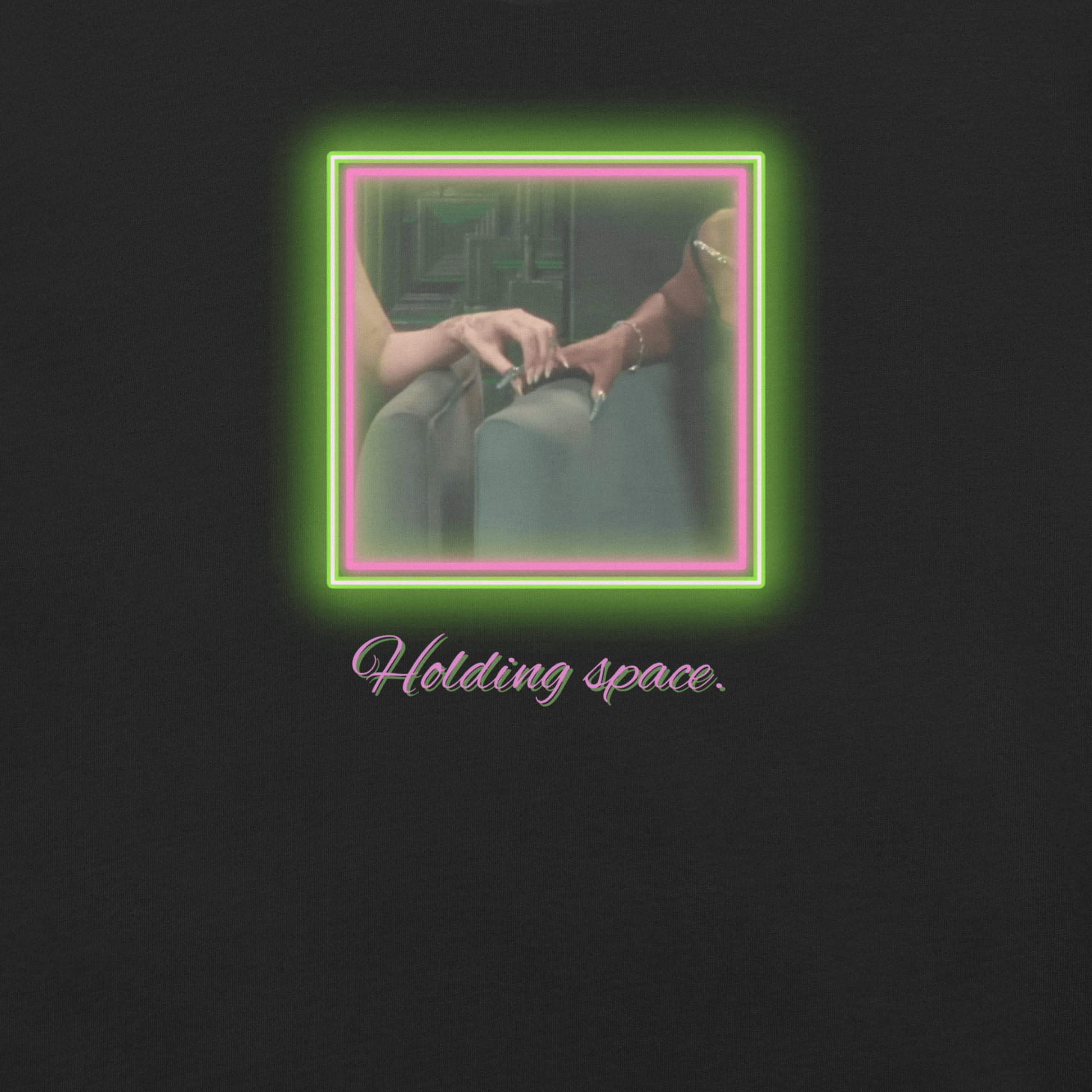 Holding Space - Unisex Cotton Tee - shirt - Short Sleeve - T-shirt - Numbskullz