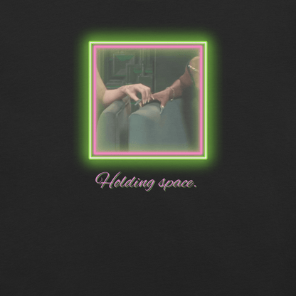 Holding Space - Unisex Cotton Tee - shirt - Short Sleeve - T-shirt - Numbskullz