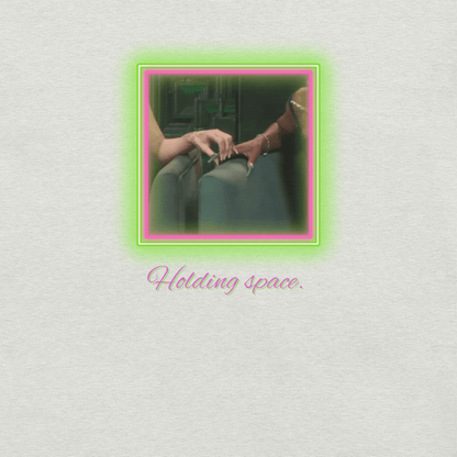 Holding Space - Unisex Cotton Tee - shirt - Short Sleeve - T-shirt - Numbskullz