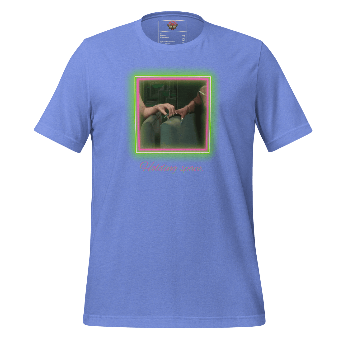 Holding Space - Unisex Cotton Tee - shirt - Short Sleeve - T-shirt - Numbskullz