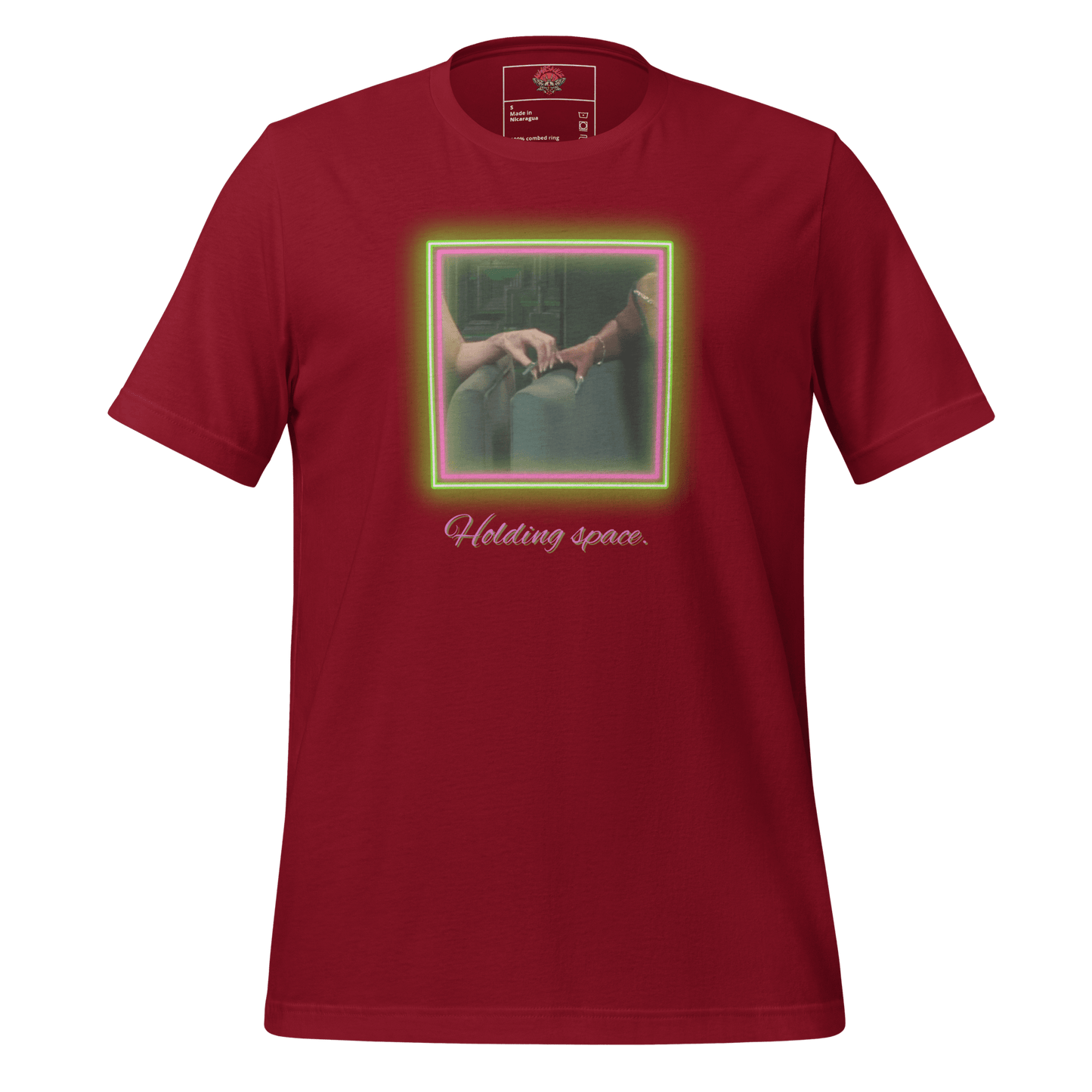 Holding Space - Unisex Cotton Tee - shirt - Short Sleeve - T-shirt - Numbskullz