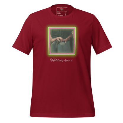 Holding Space - Unisex Cotton Tee - shirt - Short Sleeve - T-shirt - Numbskullz