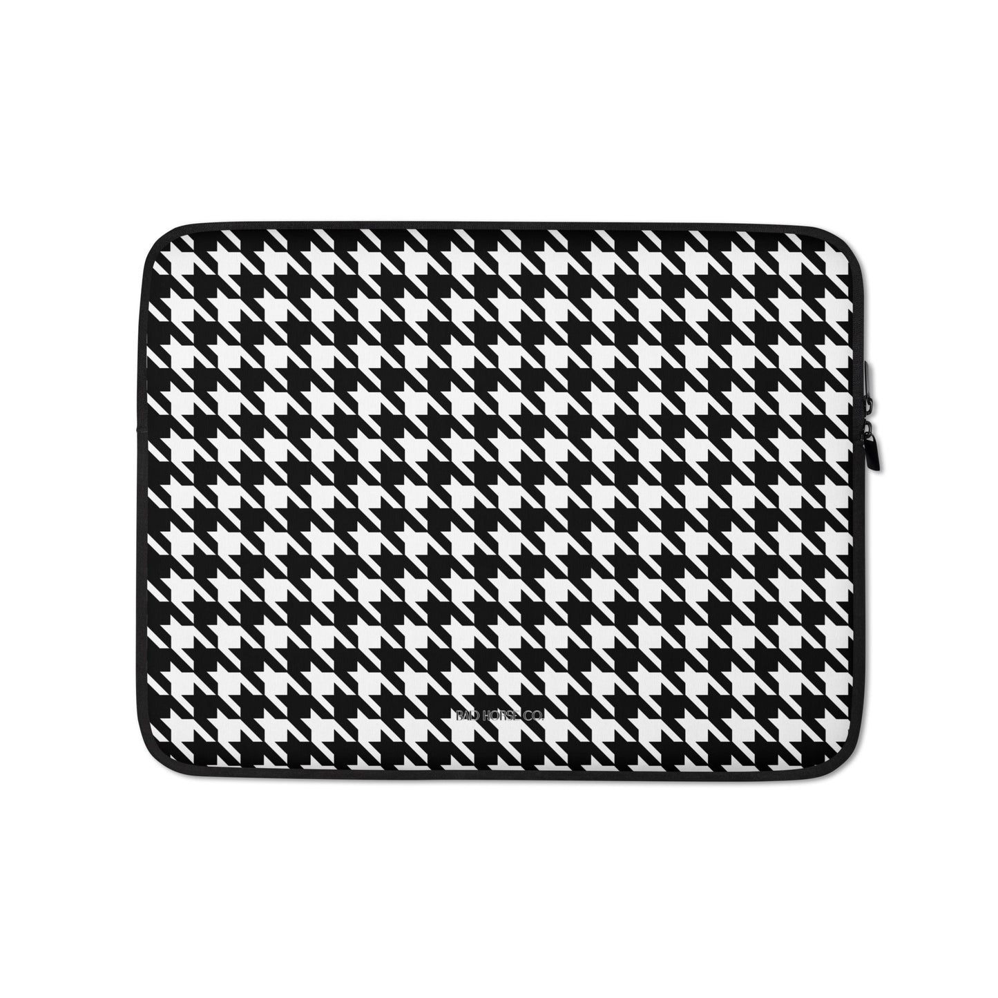 Houndstooth - Laptop Sleeve - Laptop Sleeve - TSC: TheShopCollective - Bad Horse