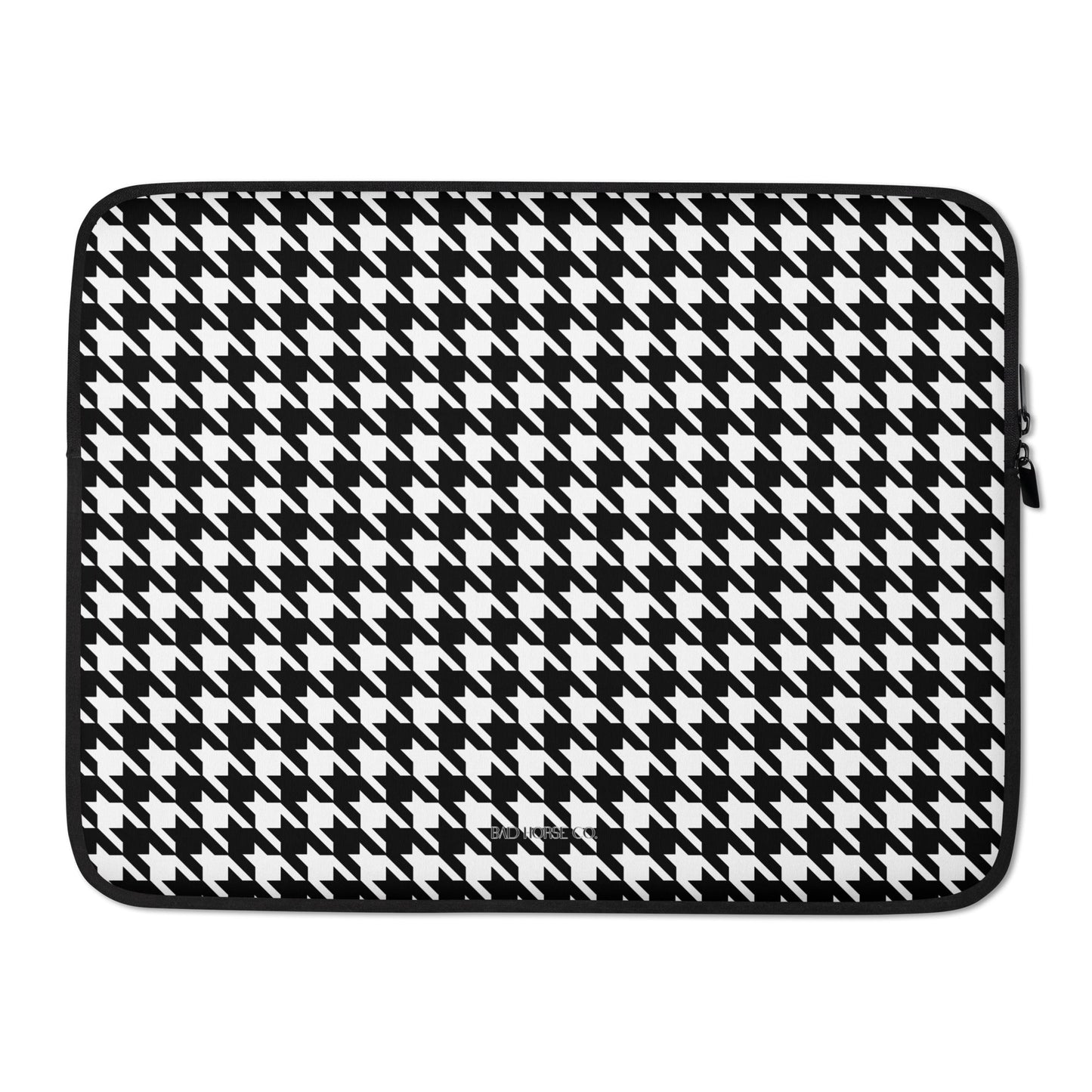 Houndstooth - Laptop Sleeve - Laptop Sleeve - TSC: TheShopCollective - Bad Horse