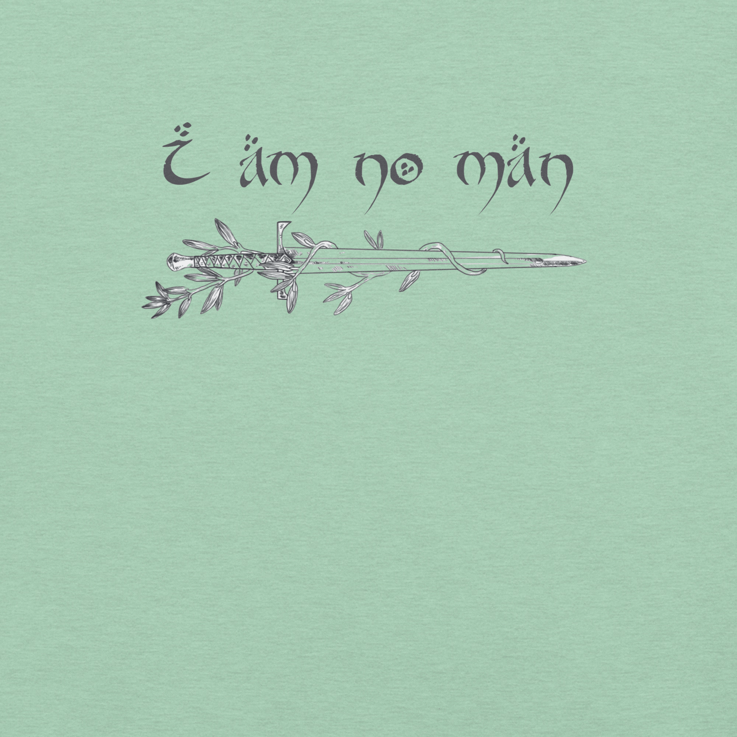 I Am No Man - Unisex Cotton Tee - shirt-shirts - Short Sleeve - Numbskullz