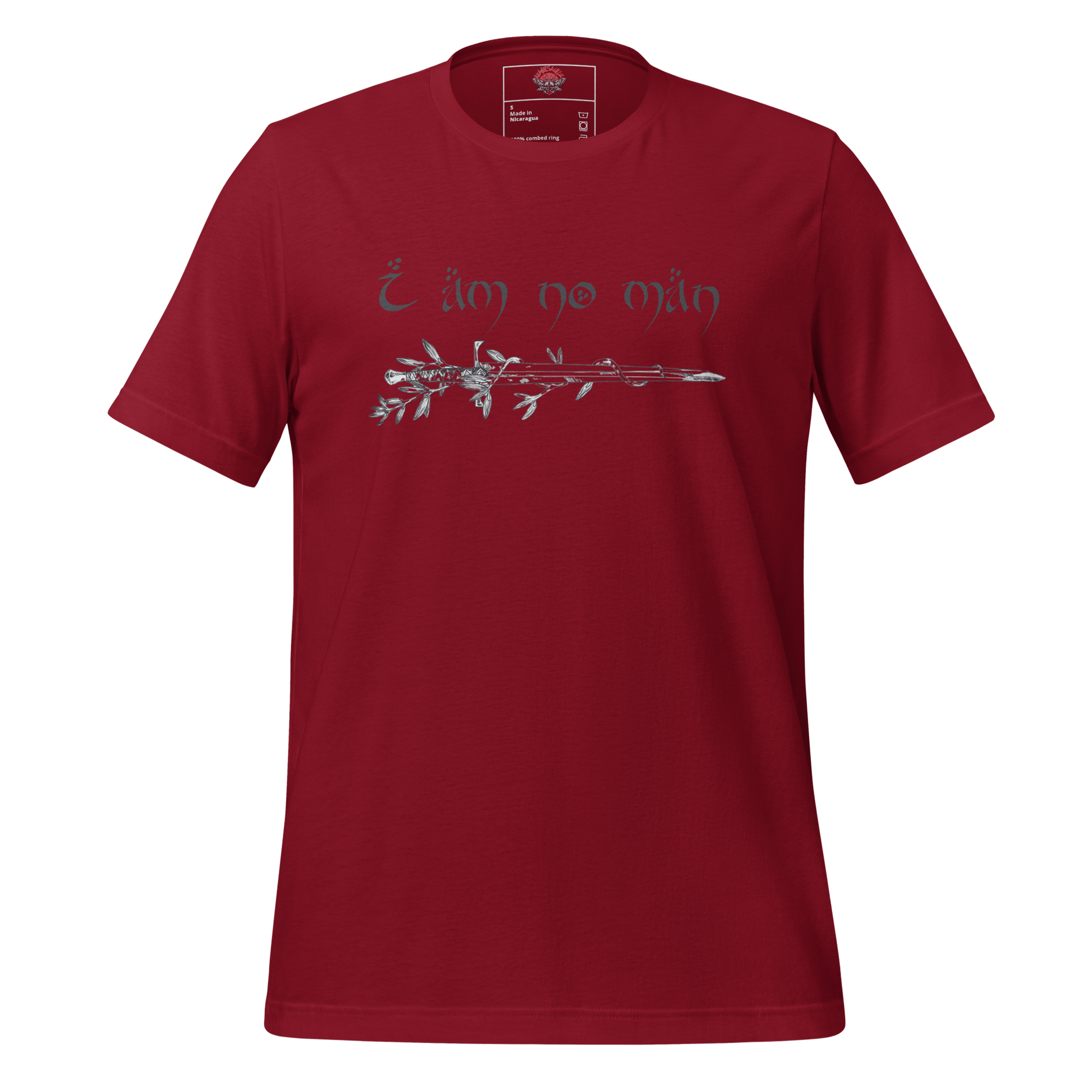 I Am No Man - Unisex Cotton Tee - shirt-shirts - Short Sleeve - Numbskullz