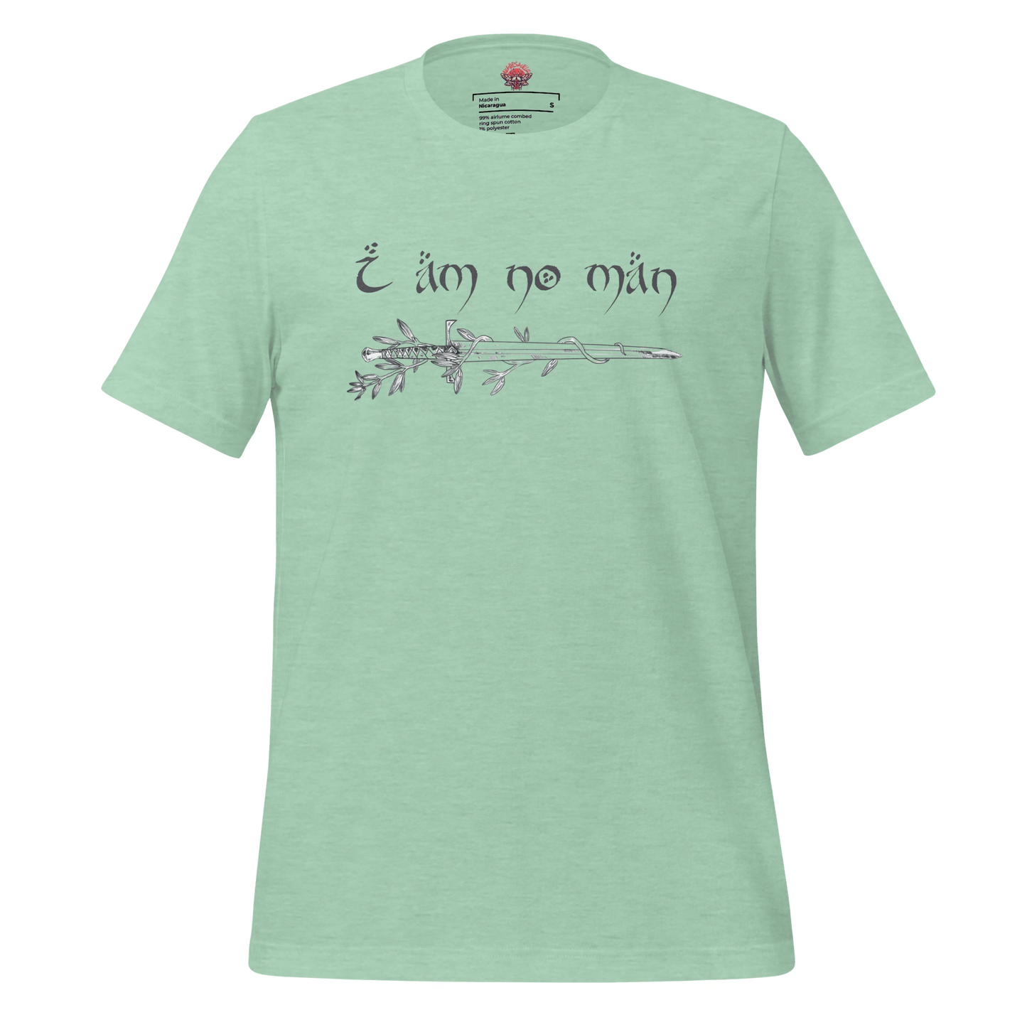 I Am No Man - Unisex Cotton Tee - shirt-shirts - Short Sleeve - Numbskullz