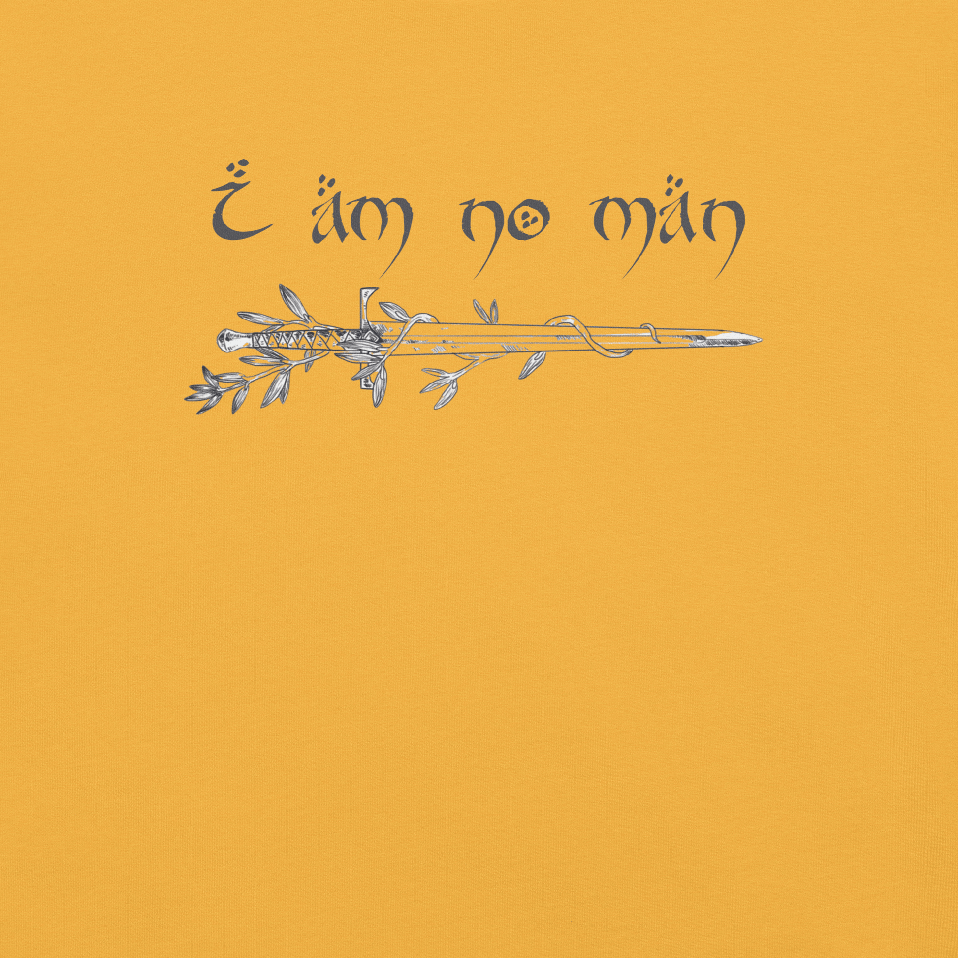 I Am No Man - Unisex Cotton Tee - shirt-shirts - Short Sleeve - Numbskullz