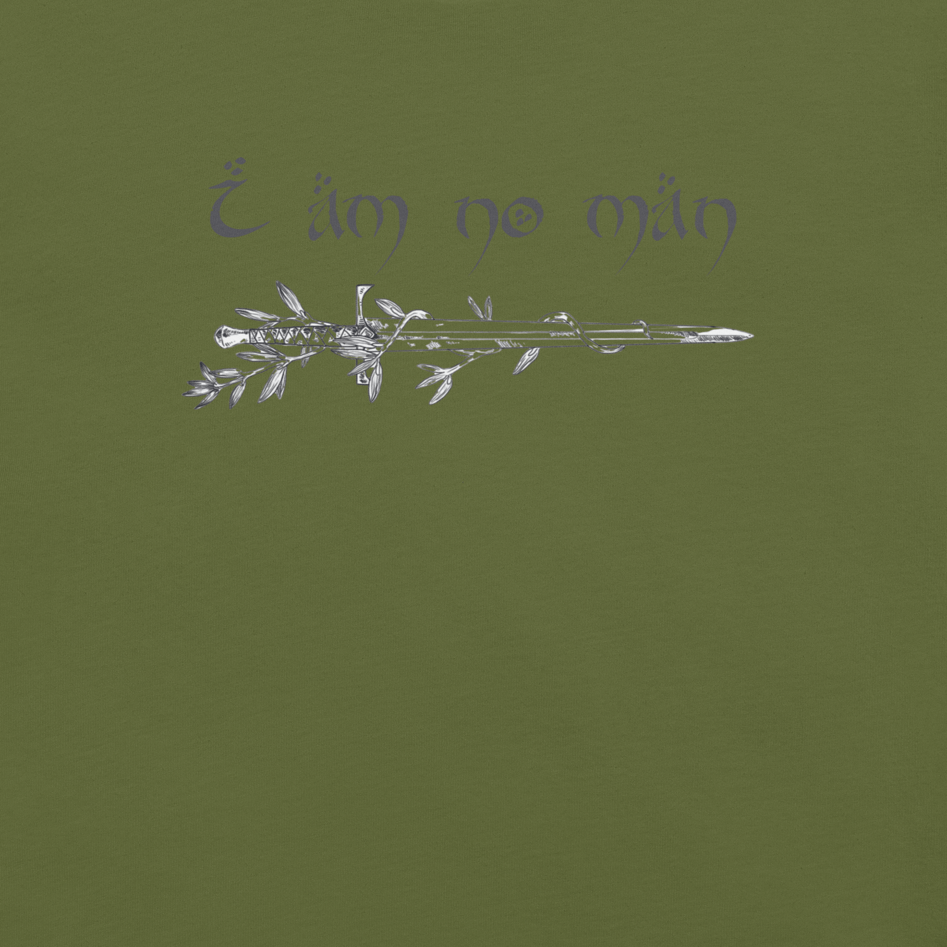 I Am No Man - Unisex Cotton Tee - shirt-shirts - Short Sleeve - Numbskullz