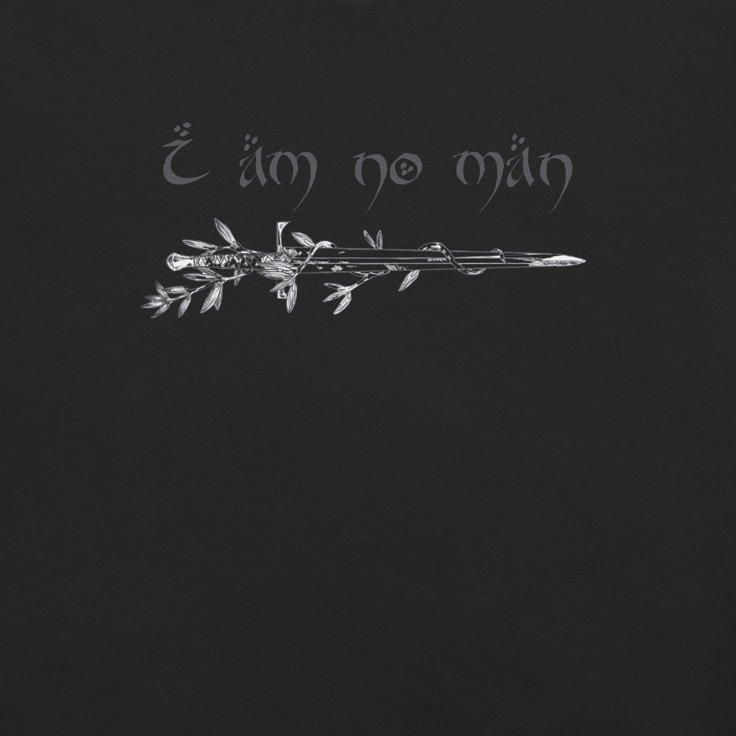 I Am No Man - Unisex Cotton Tee - shirt-shirts - Short Sleeve - Numbskullz