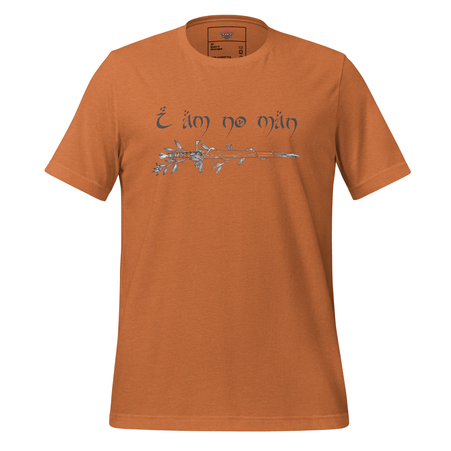 I Am No Man - Unisex Cotton Tee - shirt-shirts - Short Sleeve - Numbskullz