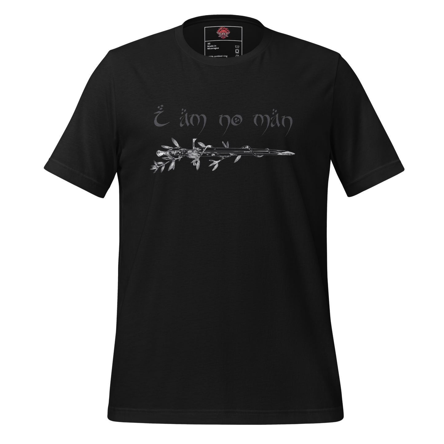 I Am No Man - Unisex Cotton Tee - shirt-shirts - Short Sleeve - Numbskullz