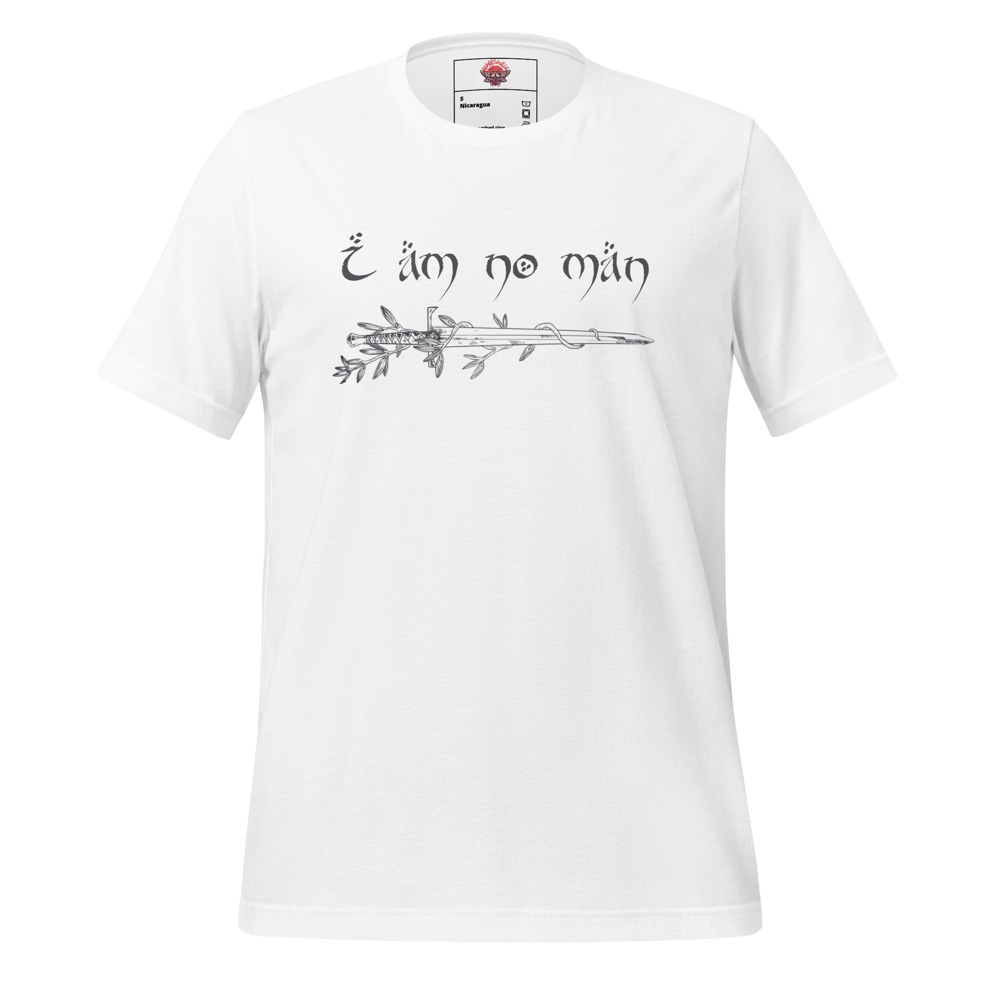I Am No Man - Unisex Cotton Tee - shirt-shirts - Short Sleeve - Numbskullz
