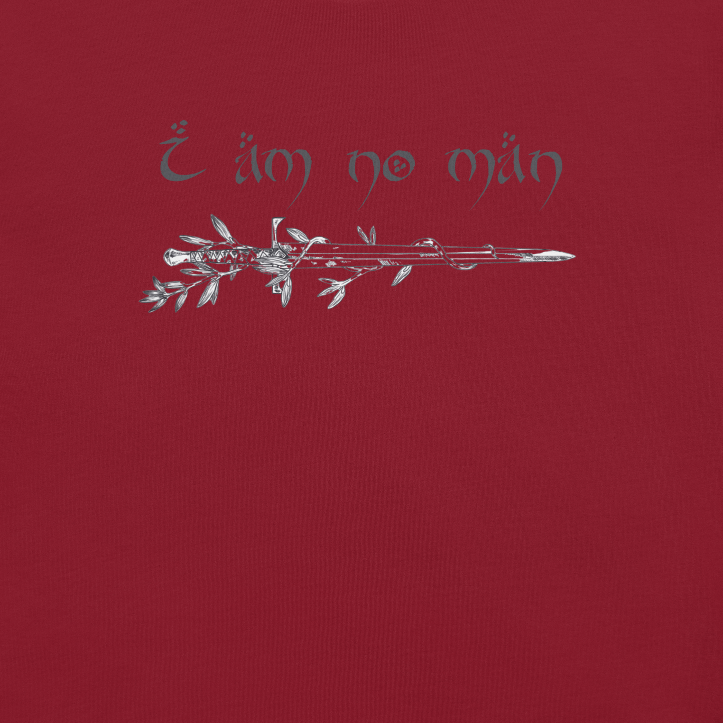 I Am No Man - Unisex Cotton Tee - shirt-shirts - Short Sleeve - Numbskullz