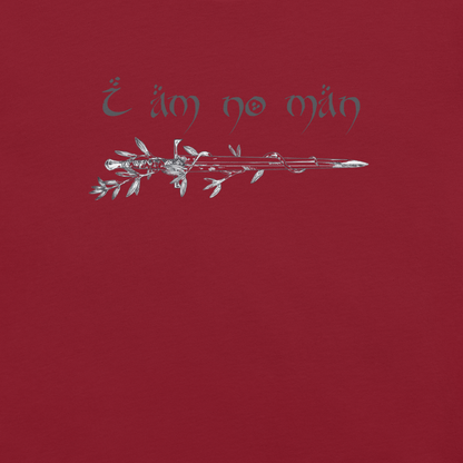 I Am No Man - Unisex Cotton Tee - shirt-shirts - Short Sleeve - Numbskullz