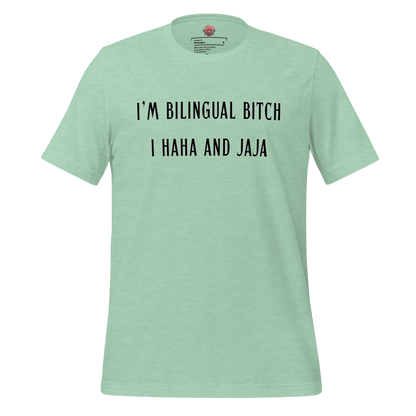 I Ha Ha and Ja Ja - Unisex Cotton Tee - shirt-shirts - Short Sleeve - Numbskullz