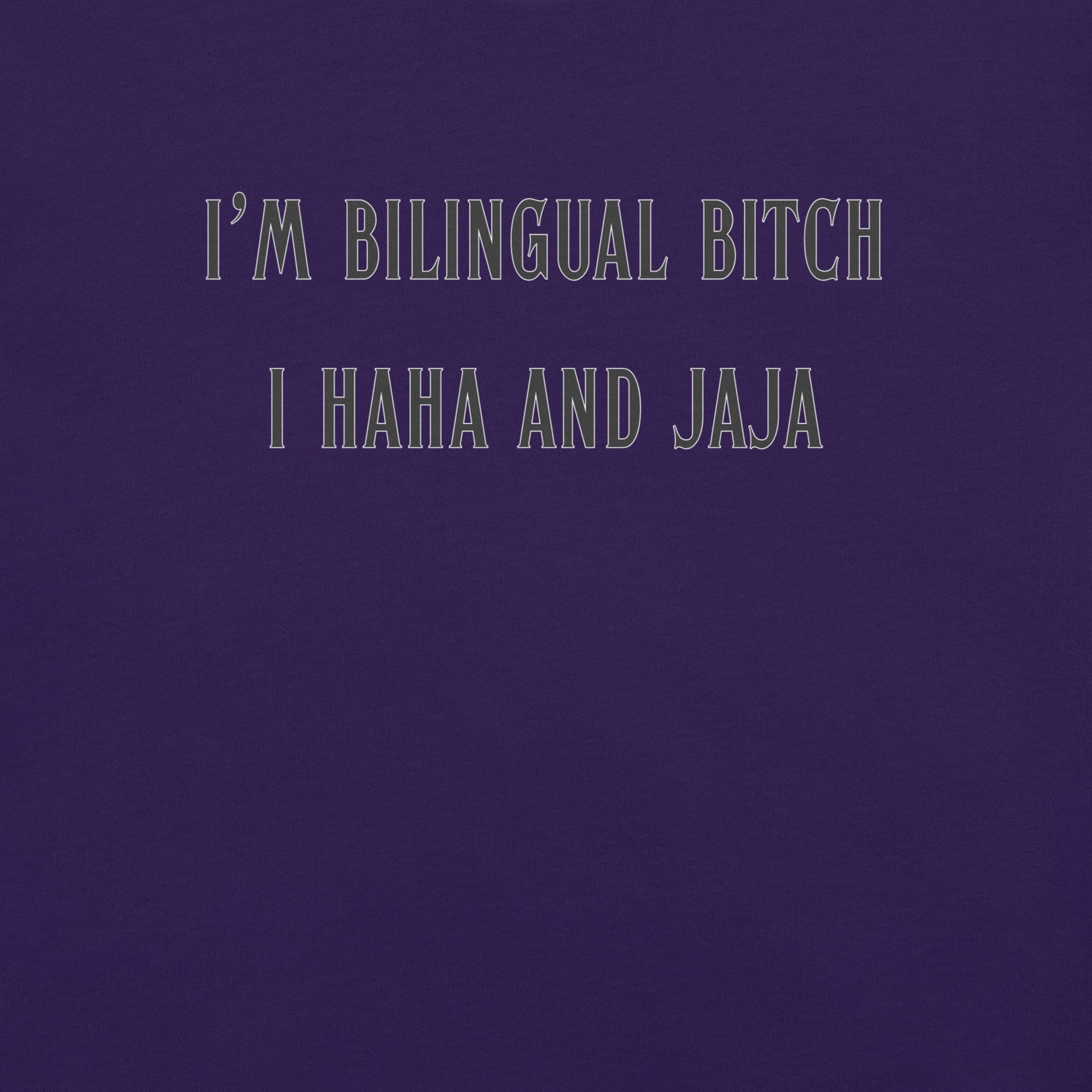 I Ha Ha and Ja Ja - Unisex Cotton Tee - shirt-shirts - Short Sleeve - Numbskullz