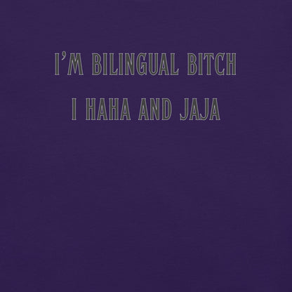 I Ha Ha and Ja Ja - Unisex Cotton Tee - shirt-shirts - Short Sleeve - Numbskullz