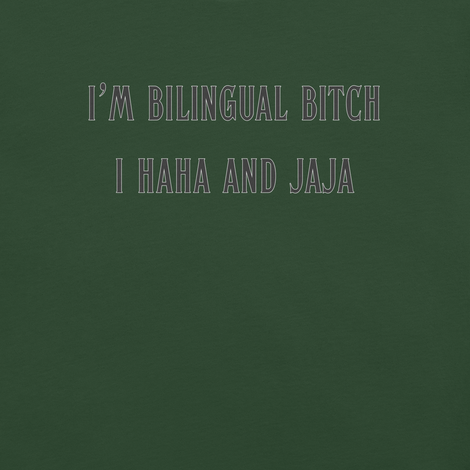 I Ha Ha and Ja Ja - Unisex Cotton Tee - shirt-shirts - Short Sleeve - Numbskullz