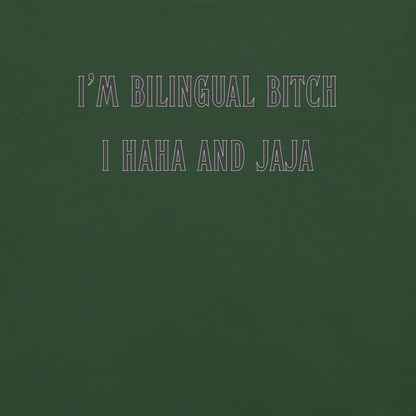 I Ha Ha and Ja Ja - Unisex Cotton Tee - shirt-shirts - Short Sleeve - Numbskullz