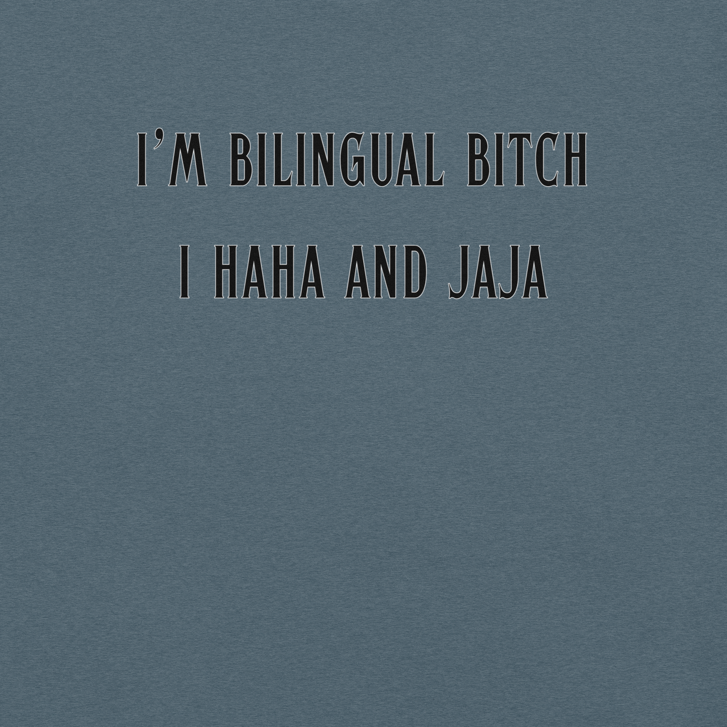 I Ha Ha and Ja Ja - Unisex Cotton Tee - shirt-shirts - Short Sleeve - Numbskullz