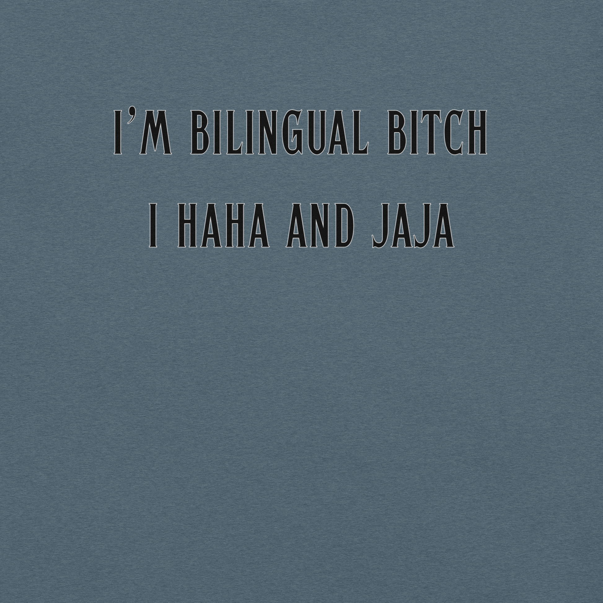 I Ha Ha and Ja Ja - Unisex Cotton Tee - shirt-shirts - Short Sleeve - Numbskullz