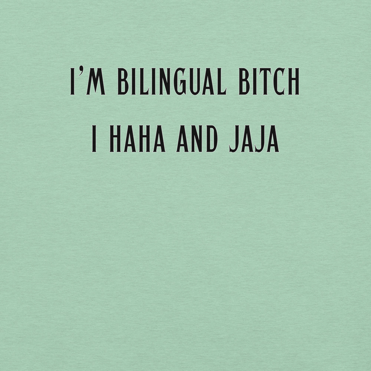 I Ha Ha and Ja Ja - Unisex Cotton Tee - shirt-shirts - Short Sleeve - Numbskullz