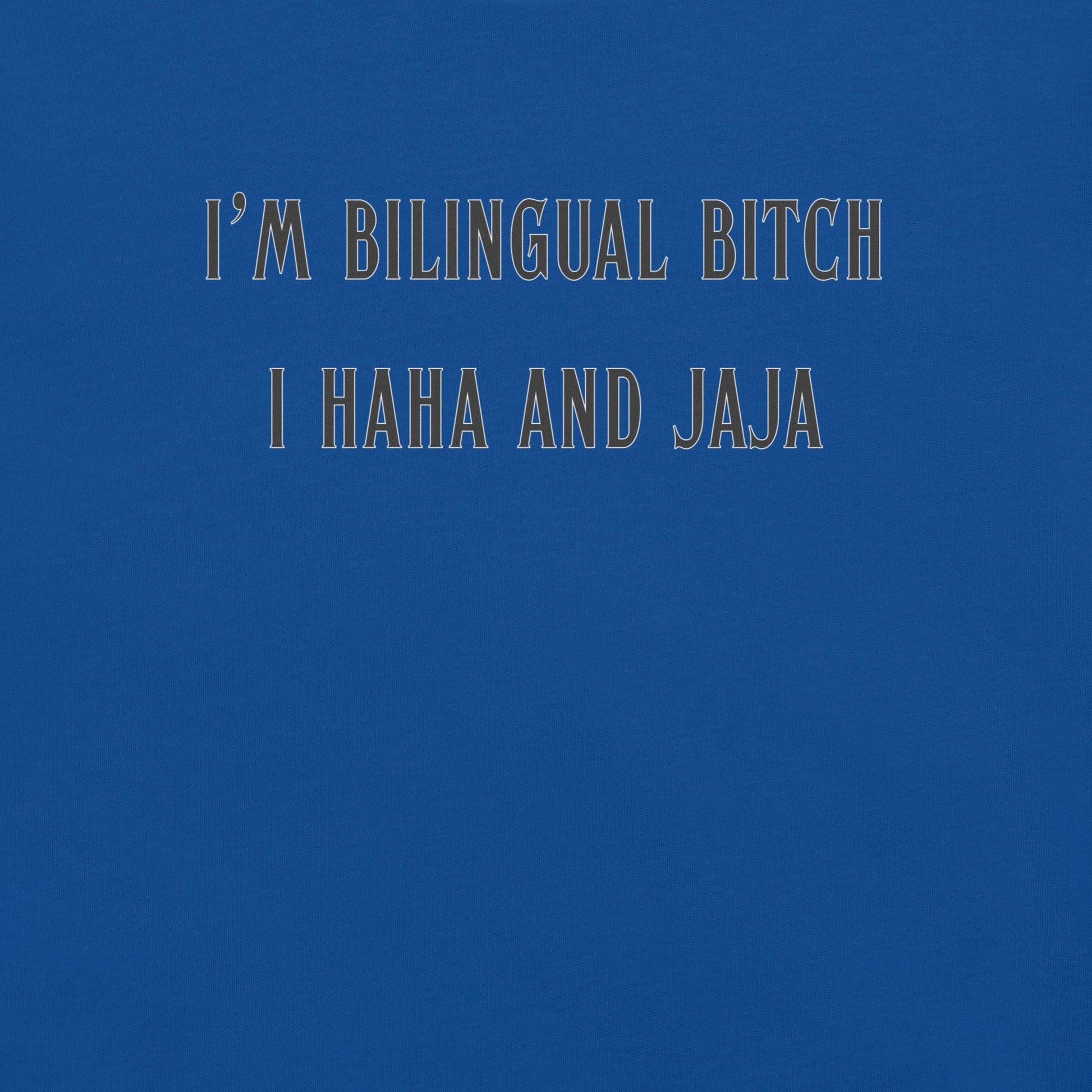 I Ha Ha and Ja Ja - Unisex Cotton Tee - shirt-shirts - Short Sleeve - Numbskullz