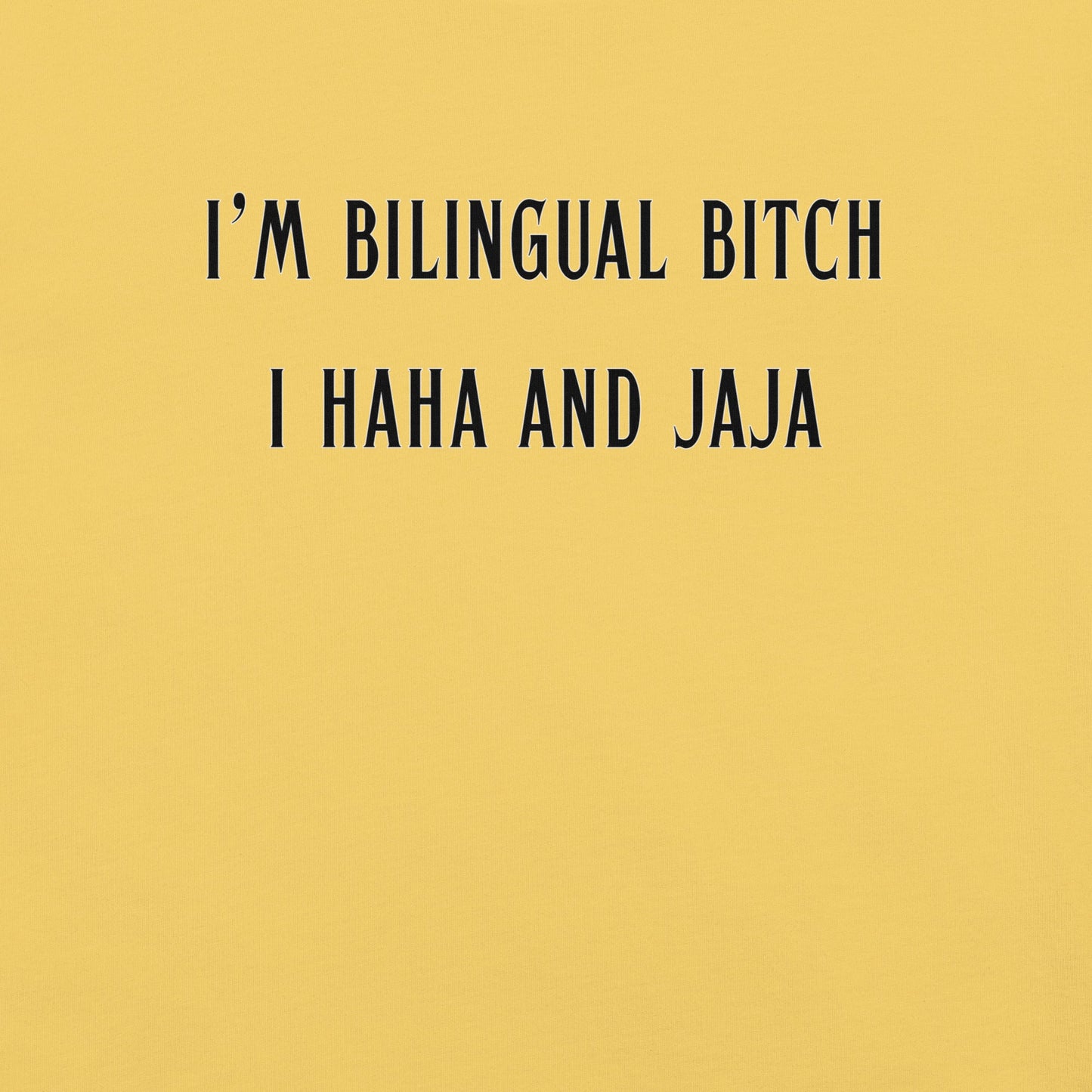 I Ha Ha and Ja Ja - Unisex Cotton Tee - shirt-shirts - Short Sleeve - Numbskullz