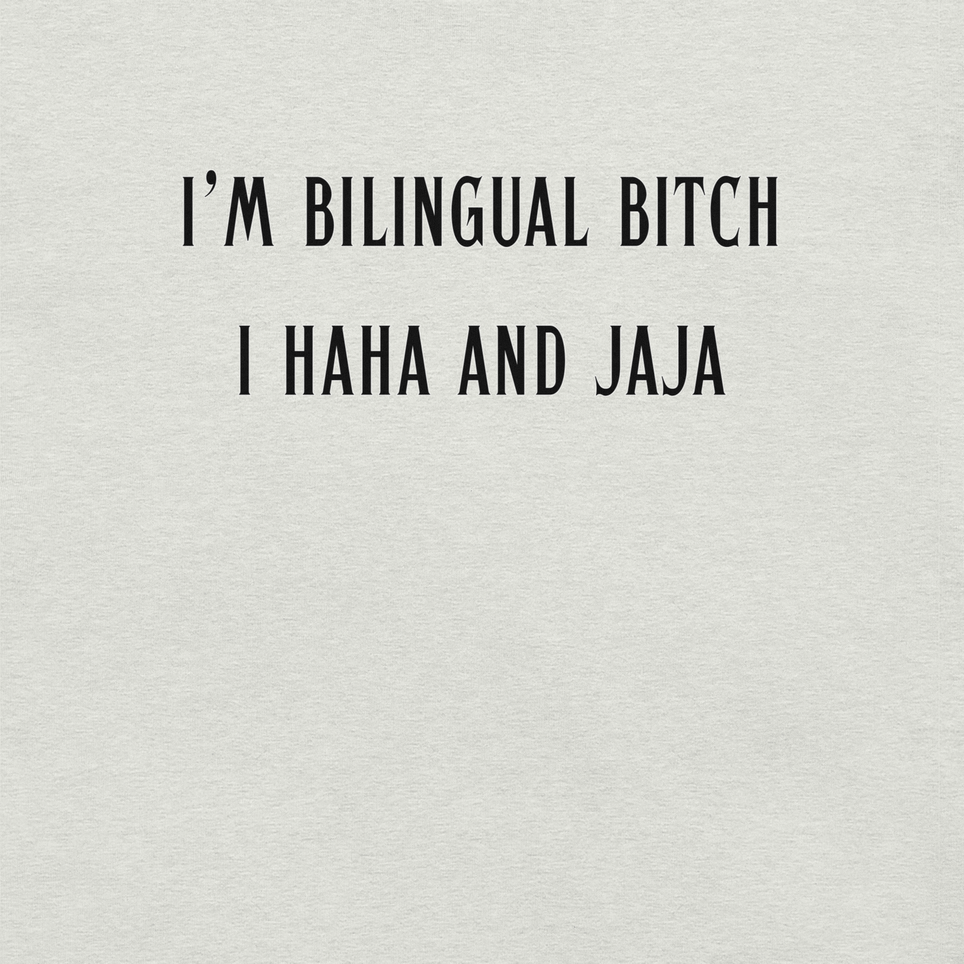 I Ha Ha and Ja Ja - Unisex Cotton Tee - shirt-shirts - Short Sleeve - Numbskullz