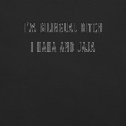 I Ha Ha and Ja Ja - Unisex Cotton Tee - shirt-shirts - Short Sleeve - Numbskullz